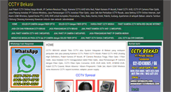 Desktop Screenshot of cctvbekasi.com