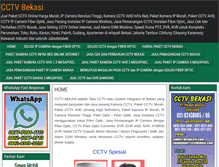 Tablet Screenshot of cctvbekasi.com